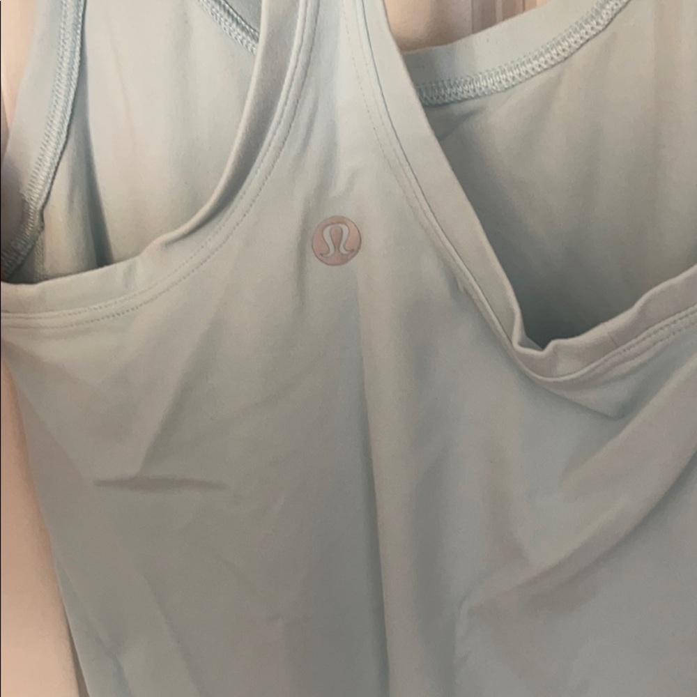 Lululemon Light Blue Racer Back - Picture 3 of 4